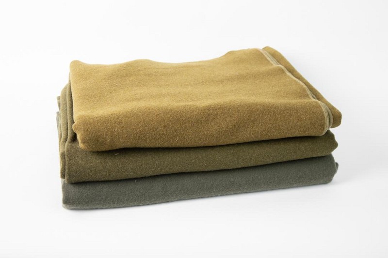 Military Hospital Blankets Olive Green (priced individually)